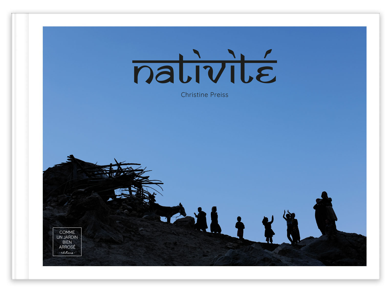 Livre Nativité par Christine Preiss - Comme un jardin bien arrosé éditions